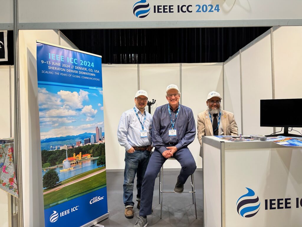 ICC 2024 - Volunteers at our booth