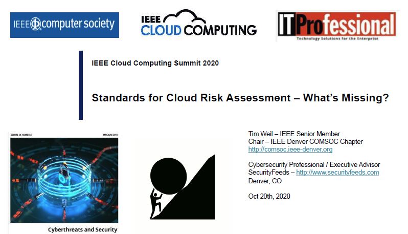 Standards for Cloud Risk Assessment -  What's Missing? 